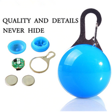 Load image into Gallery viewer, 1pcs Pet Collar Pendant LED dog collar Night light pendant security luminous pendant Collar pet supplies dog accessories