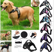 Load image into Gallery viewer, Pet Dog Vest Harness Leash Collar Set No Pull Adjustable Small/Medium/Large/XL
